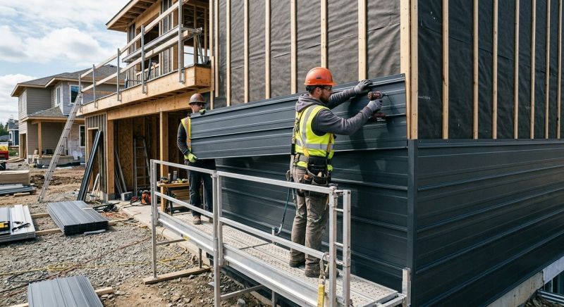 Aluminium Siding Installation in Wolfeboro, NH
