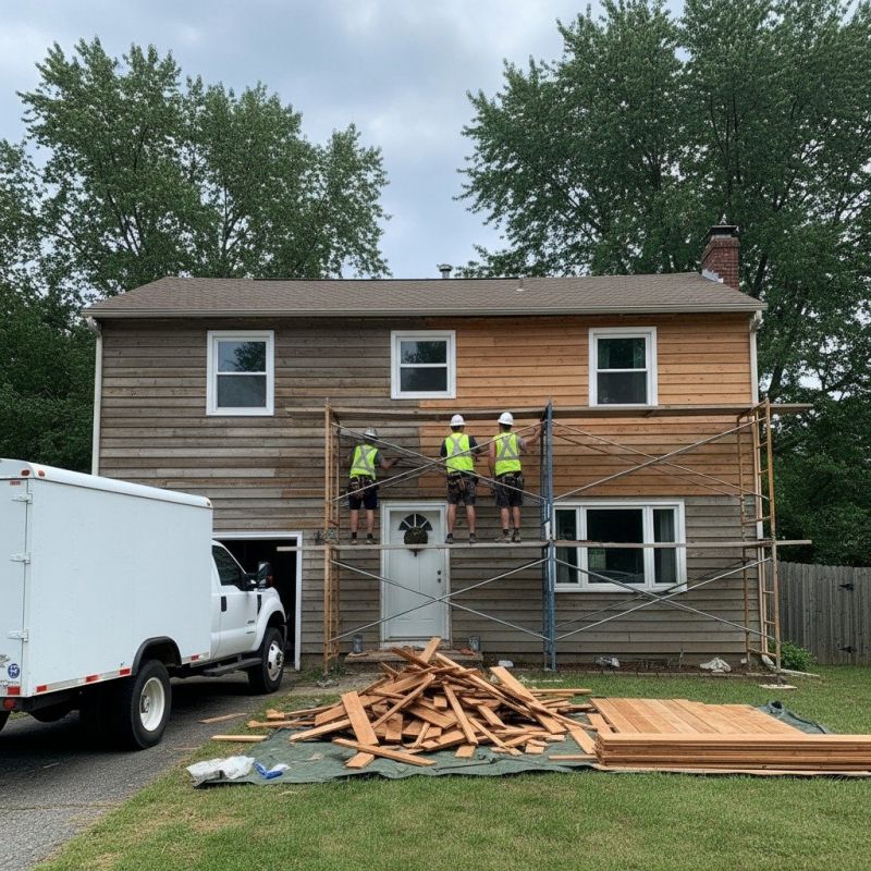 Barn Siding Replacement in Canterbury, NH