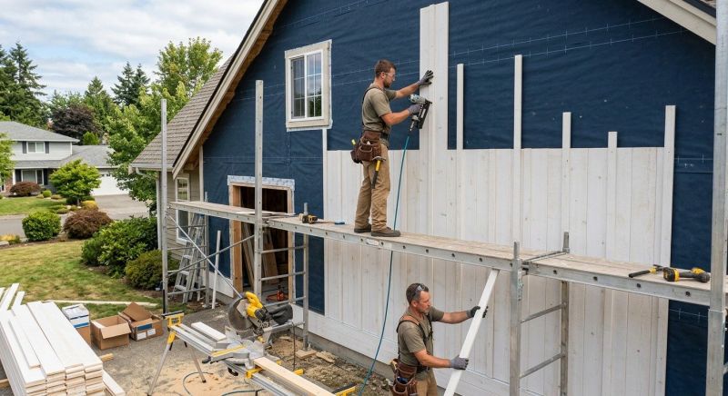Batten Siding Installation in East Wakefield, NH