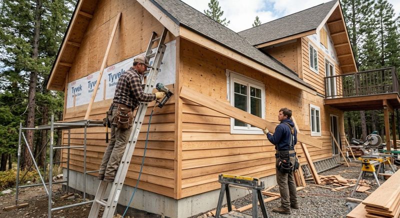 Cedar Siding Installation in Laconia, NH