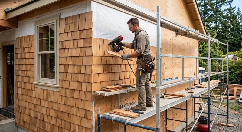 Cedar Siding Installation in Tilton, NH