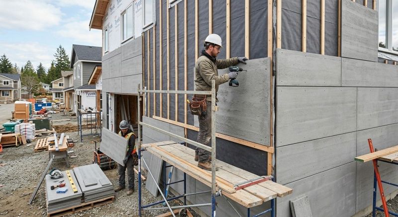 Cement Siding Installation in Carroll County, NH