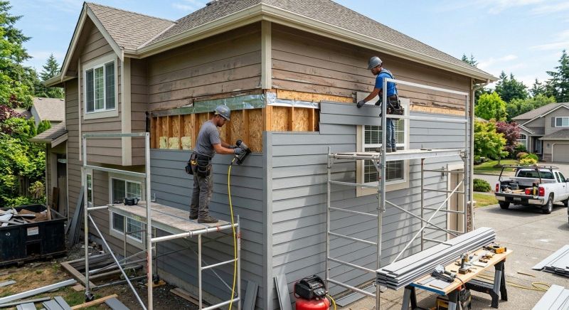 Cement Siding Installation in Ossipee, NH