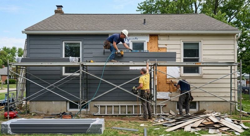 Cement Siding Replacement in Plymouth, NH