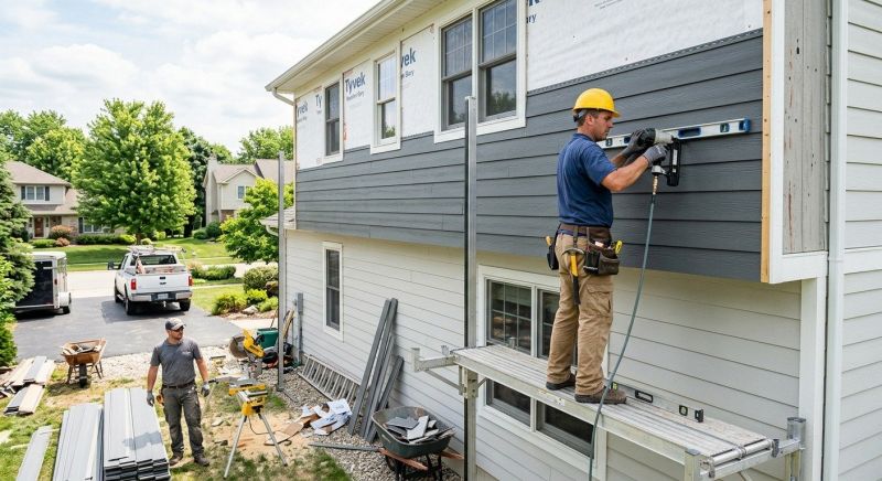 Commercial Siding Installation in Laconia, NH
