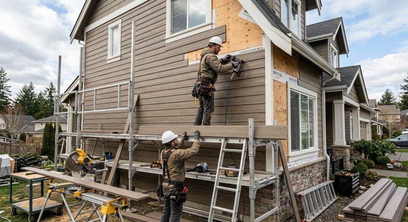 Engineered Siding Installation in Canterbury, NH