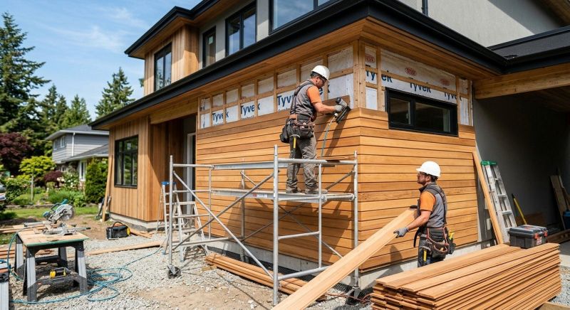 Faux Wood Siding Installation in Carroll County, NH