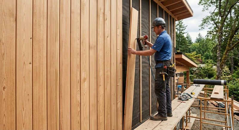 Faux Wood Siding Installation in Carroll County, NH