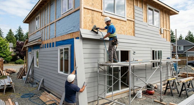 Fiber Cement Installation in East Wakefield, NH