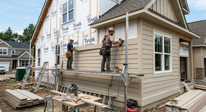 Fiber Siding Installation in Pittsfield, NH
