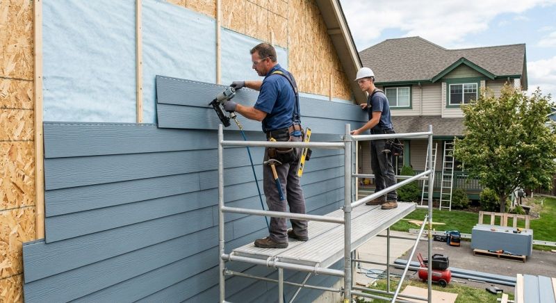 Fiber Siding Installation in Plymouth, NH