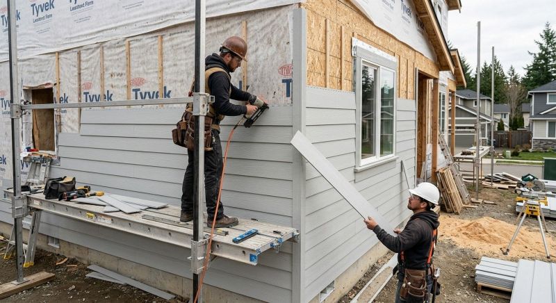 Fiberboard Siding Installation in Laconia, NH