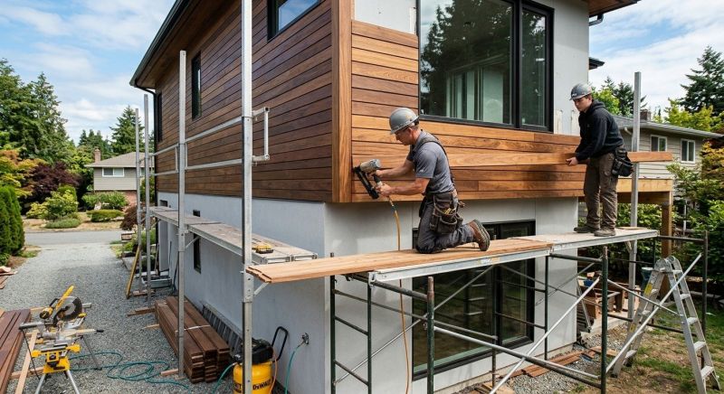 Hardwood Siding Installation in Canterbury, NH