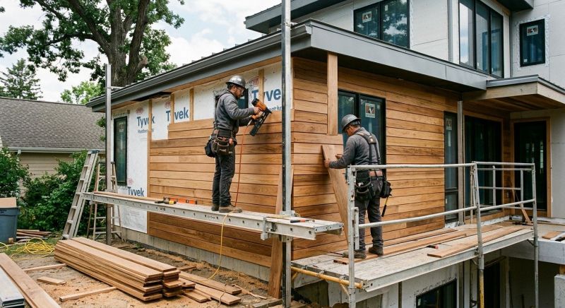 Hardwood Siding Installation in Center Barnstead, NH