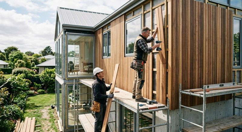 Hardwood Siding Installation in Concord, NH