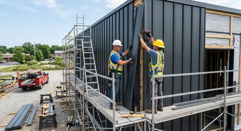 Metal Siding Installation in Canterbury, NH