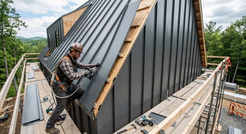 Metal Siding Installation in New Durham, NH
