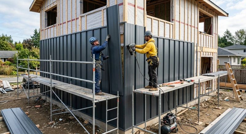 Metal Siding Replacement in Plymouth, NH