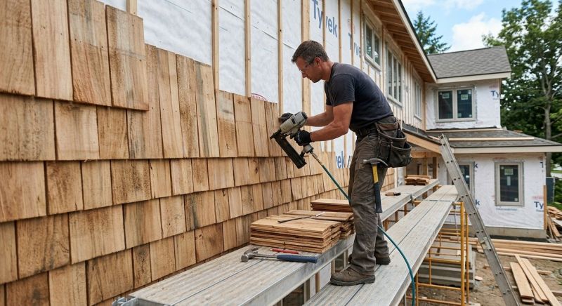 Shake Siding Installation in Alton Bay, NH