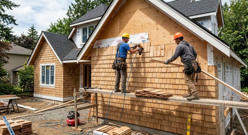 Shake Siding Installation in Ossipee, NH