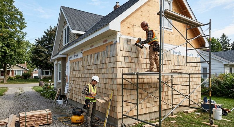 Shake Siding Installation in Tamworth, NH