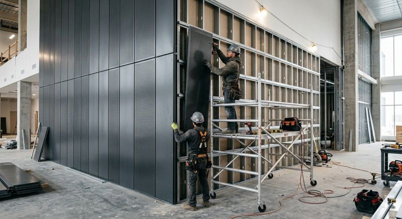 Steel Cladding Installation in Laconia, NH