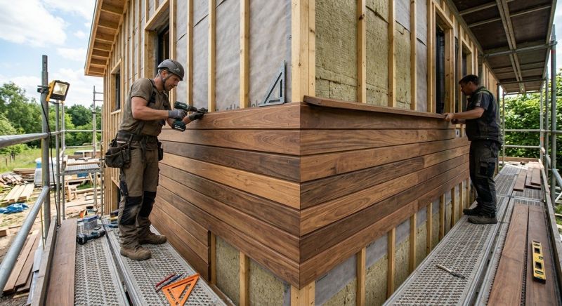 Wood Cladding Installation in Laconia, NH