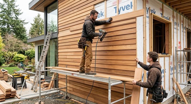 Wood Cladding Installation in Tilton, NH
