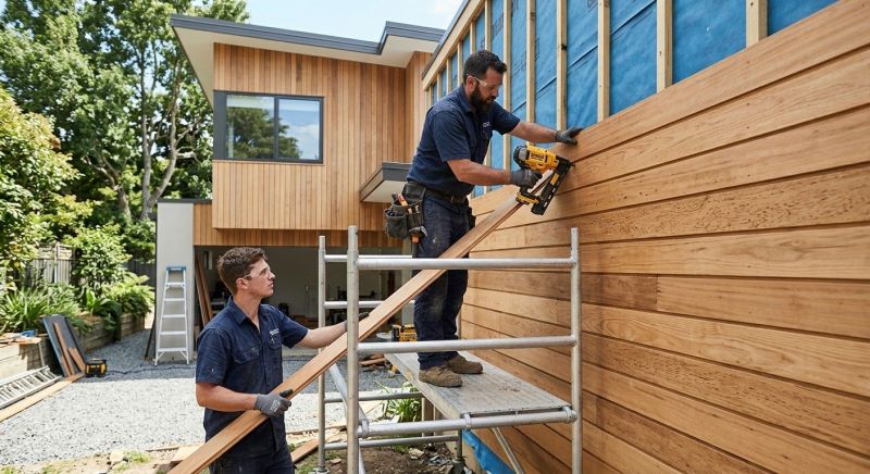 Wood Cladding Installation in Wolfeboro, NH