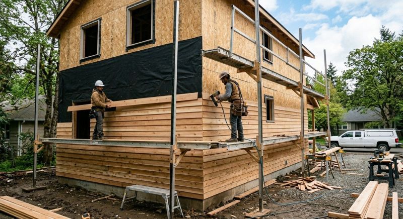 Wood Siding Installation in Alton Bay, NH
