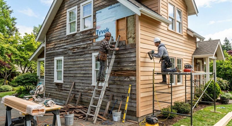 Wood Siding Installation in Laconia, NH