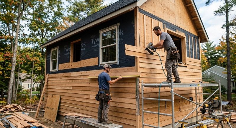 Wood Siding Installation in Moultonborough, NH