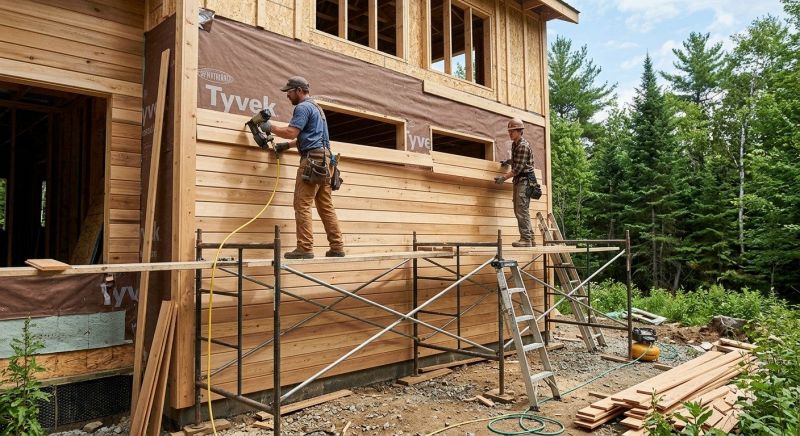 Wood Siding Installation in Ossipee, NH