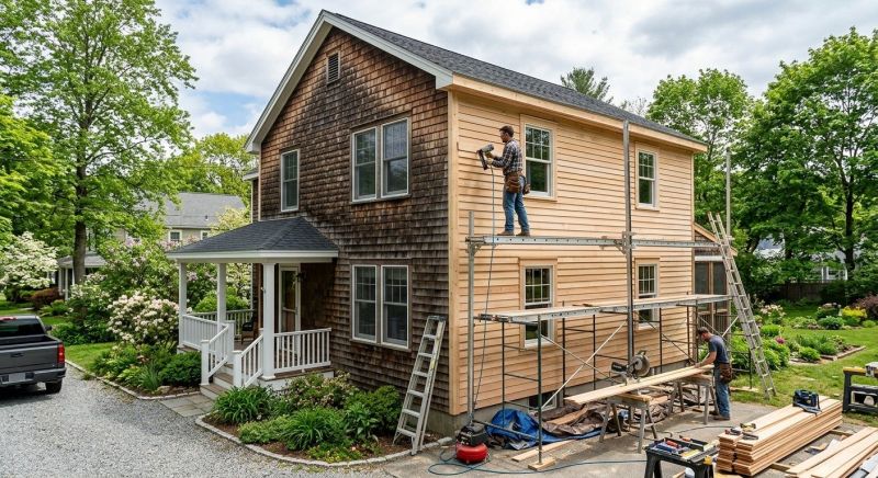 Wood Siding Replacement in Ossipee, NH